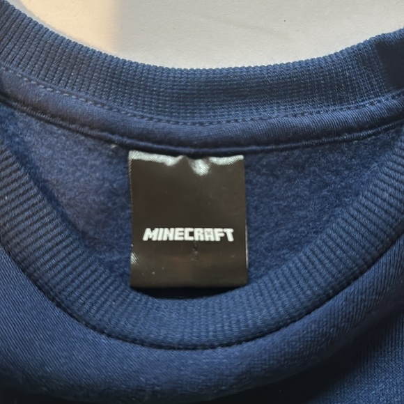 Minecraft light up boys Christmas festive mad engine long sleeve shirt - Picture 4 of 11